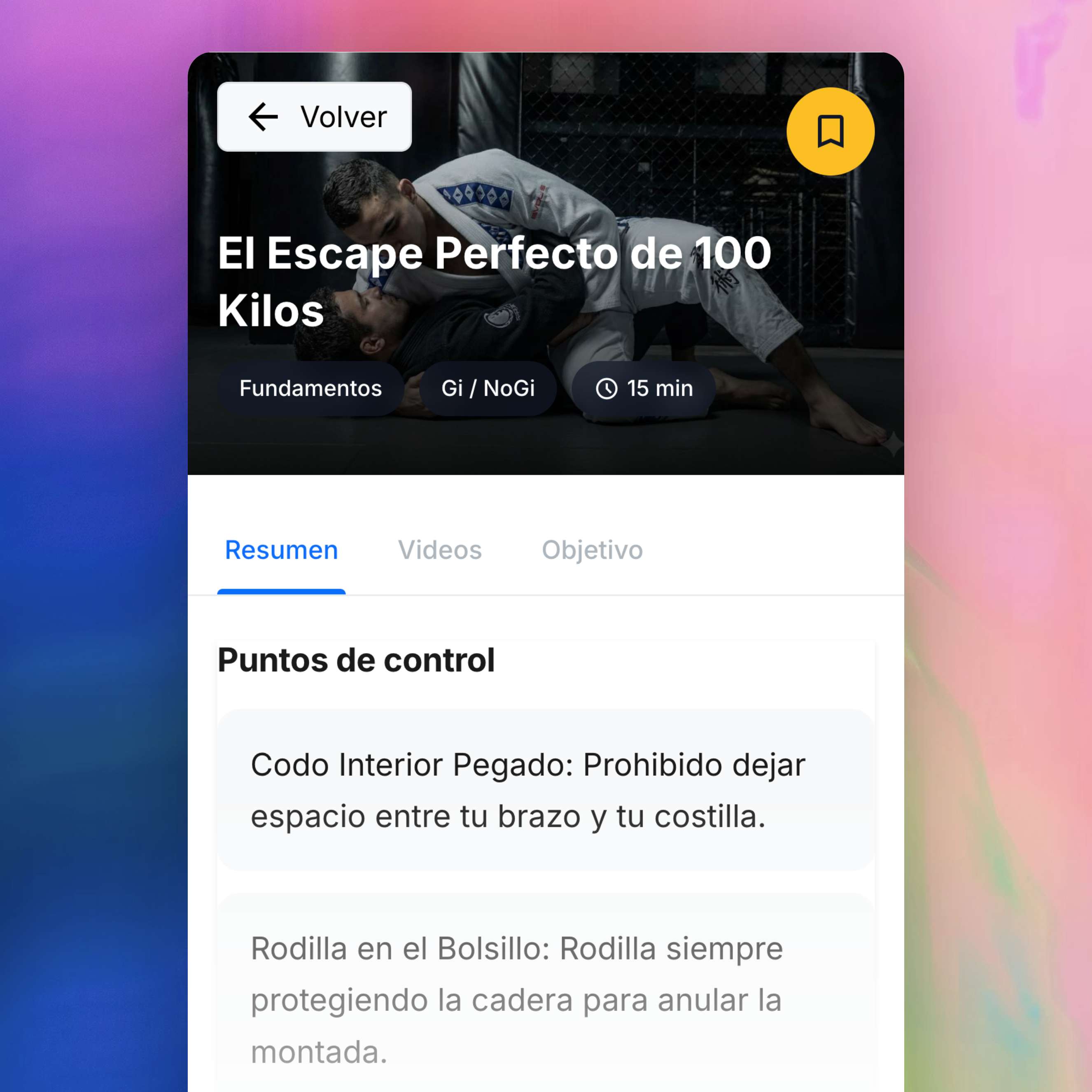 Installation feature 1